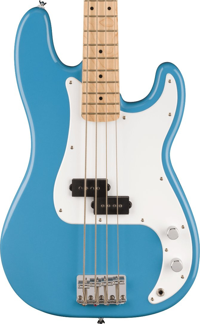Squier Sonic Precision Bass Guitar in California Blue Squier Sonic Precision Bass Guitar in California Blue