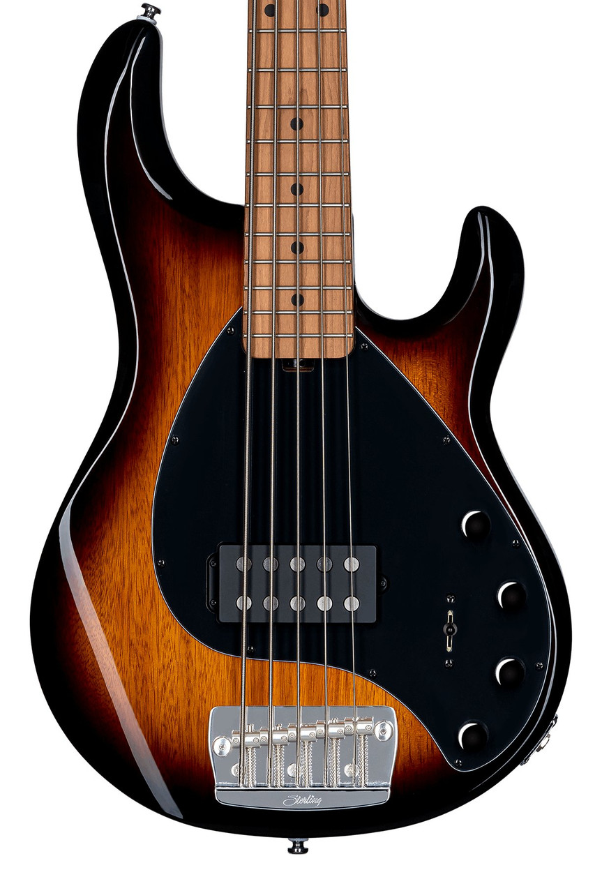 Sterling By Music Man Stingray Ray35 Bass Guitar in Vintage Sunburst Sterling By Music Man Stingray Ray35 Bass Guitar in Vintage Sunburst