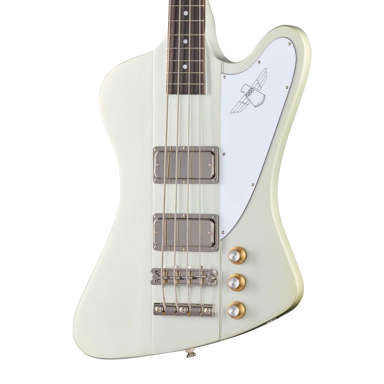Epiphone Inspired by Gibson Thunderbird '64 Bass Guitar in Silver Mist