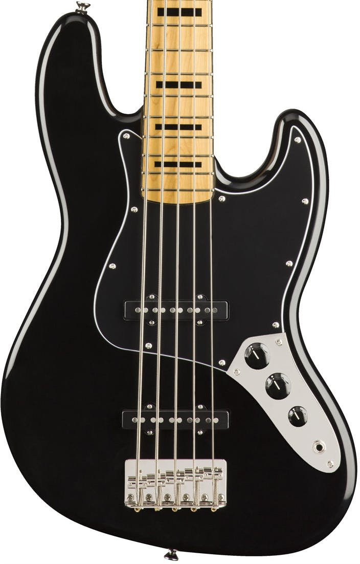 Squier Classic Vibe 70s Jazz Bass Guitar Maple Fingerboard Black