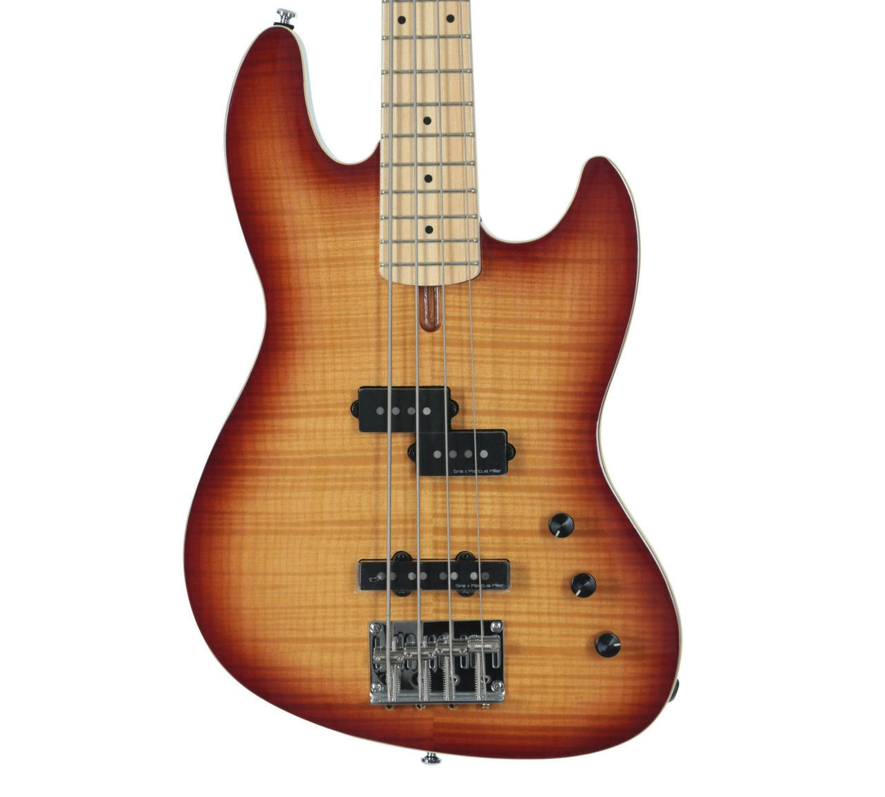 Sire Version 2 Marcus Miller U5 Short Scale Bass Guitar in Tobacco Sunburst