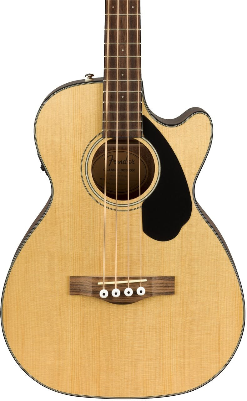 Fender Classic in CB-60SCE Design Acoustic Bass Natural Indian Laurel