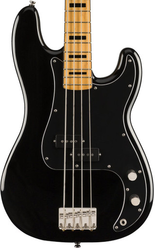 Squier Classic Vibe 70s Precision Bass in Black - Andertons