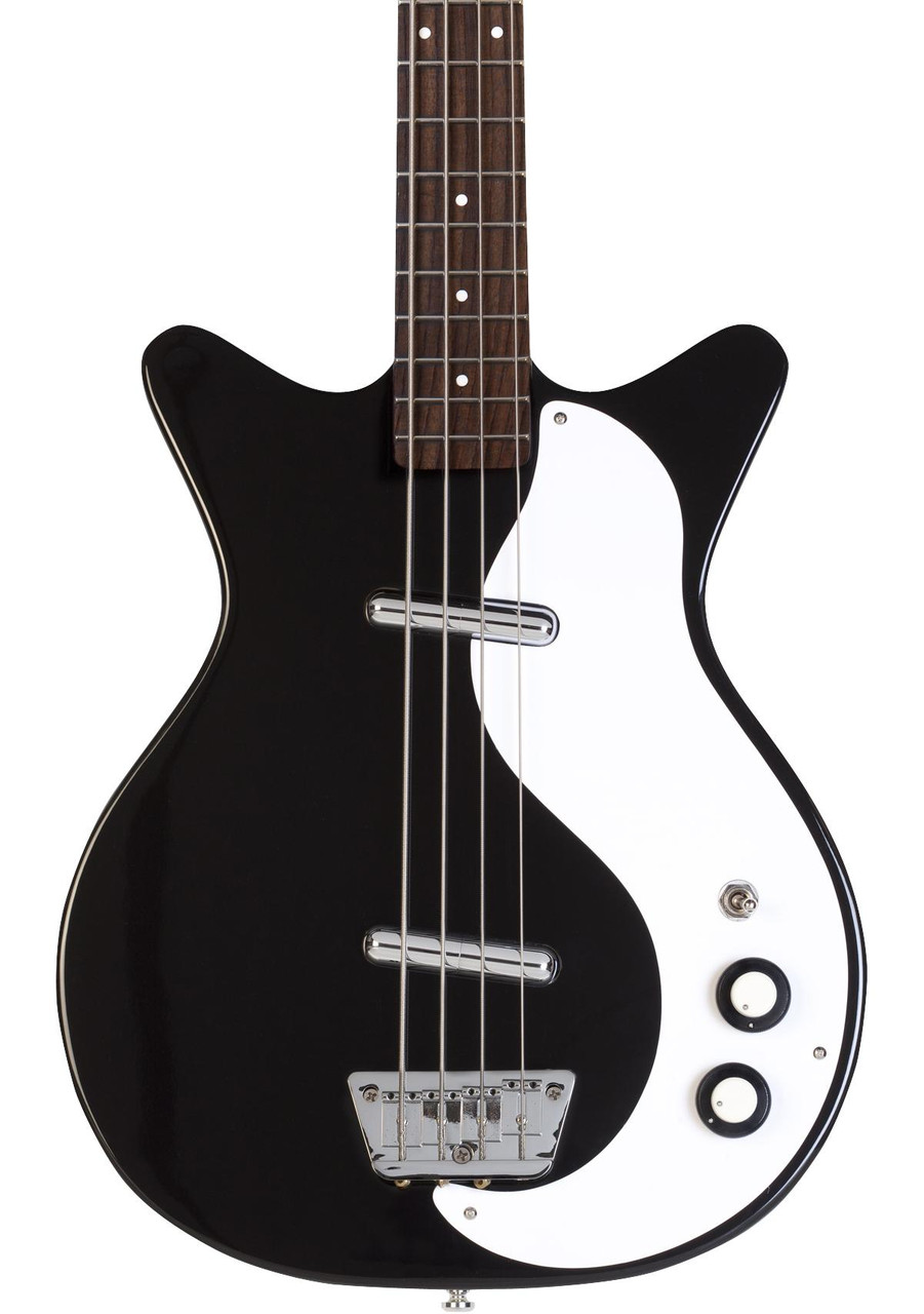 Danelectro 59DC Long Scale Bass Guitar in Black Danelectro 59DC Long Scale Bass Guitar in Black