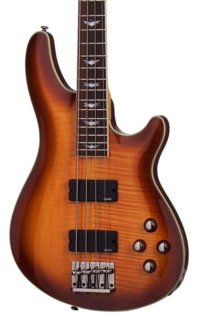 Schecter Omen Extreme-4 in Vintage Sunburst