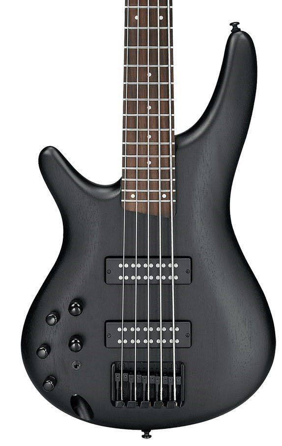 Ibanez SR305EBLWK SR Left Handed 5-String Bass Guitar in Weathered Black