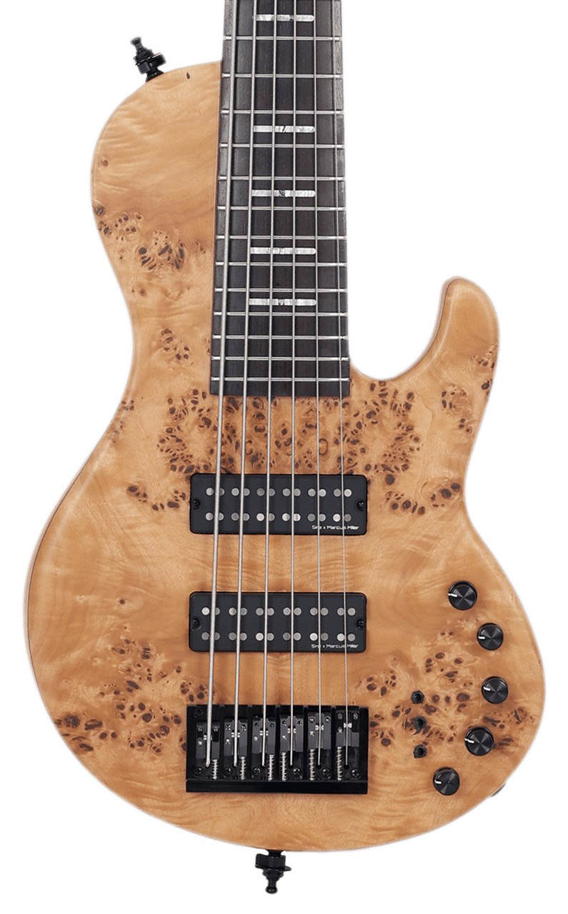 Sire Marcus Miller F10 6-String Bass Guitar in Natural Satin Sire Marcus Miller F10 6-String Bass Guitar in Natural Satin