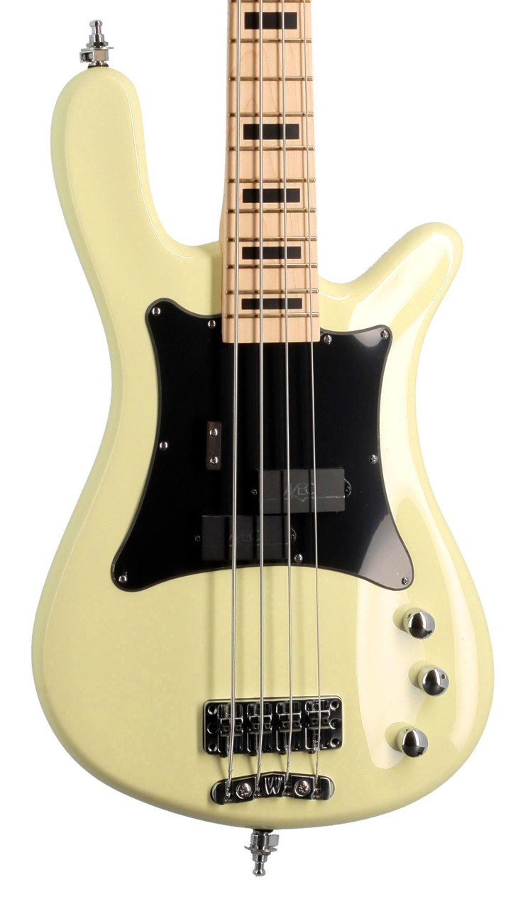Warwick Adam Clayton RockBass Guitar in Solid Creme White