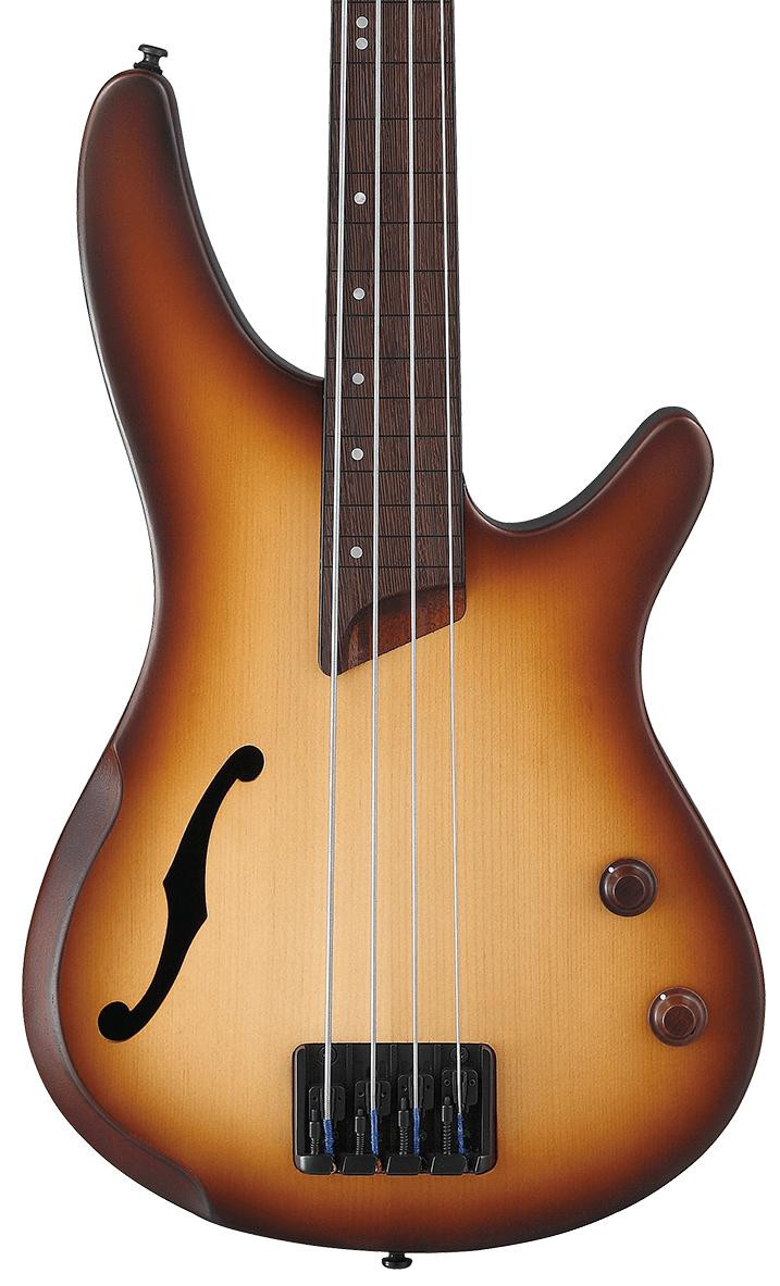 Ibanez SRH500F-NNF Fretless Bass Guitar In Natural Browned Burst Flat Ibanez SRH500F-NNF Fretless Bass Guitar In Natural Browned Burst Flat
