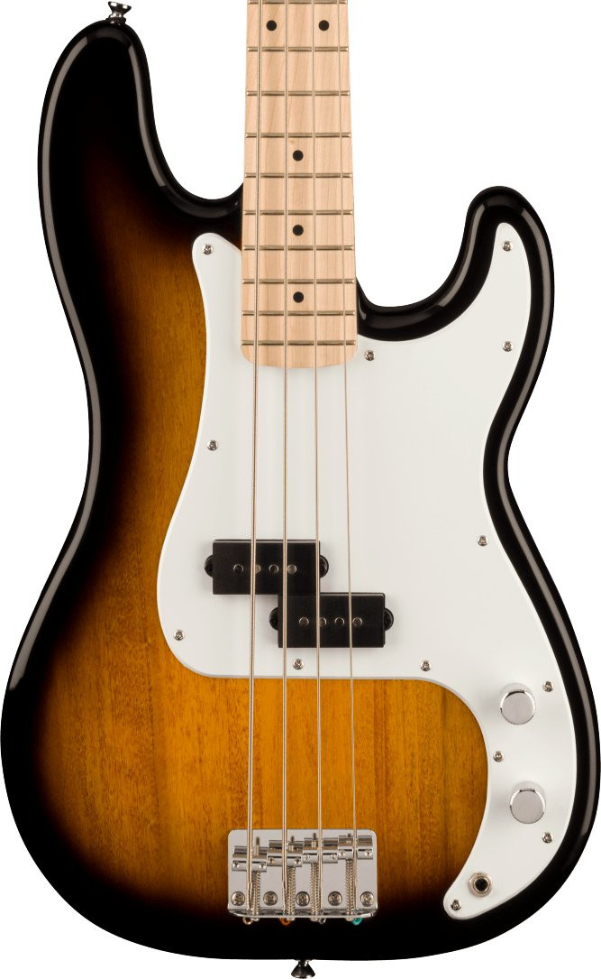 Squier Sonic Precision Bass Guitar in 2-Colour Sunburst Squier Sonic Precision Bass Guitar in 2-Colour Sunburst