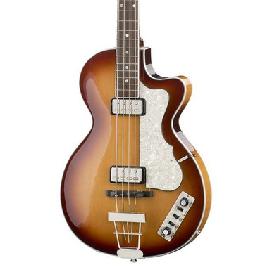 Hofner Ignition Club Bass Guitar Sunburst - Andertons Music Co.