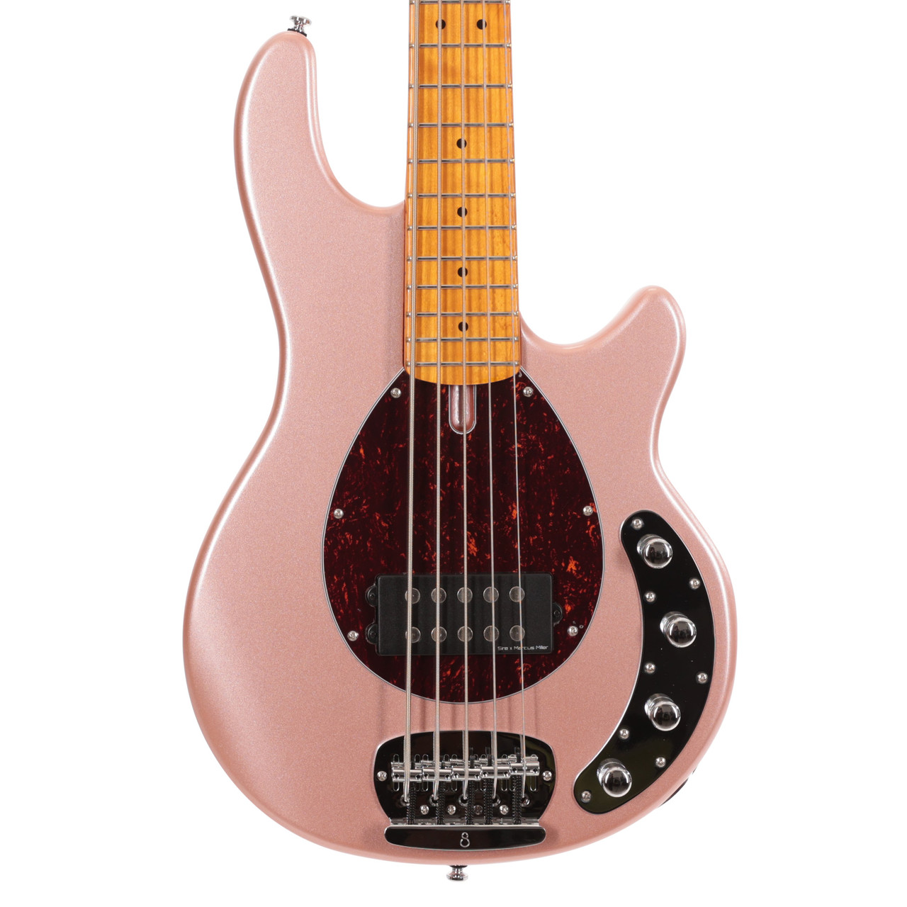 Sire Marcus Miller Z7 5-String Bass Guitar in Burgundy - Andertons