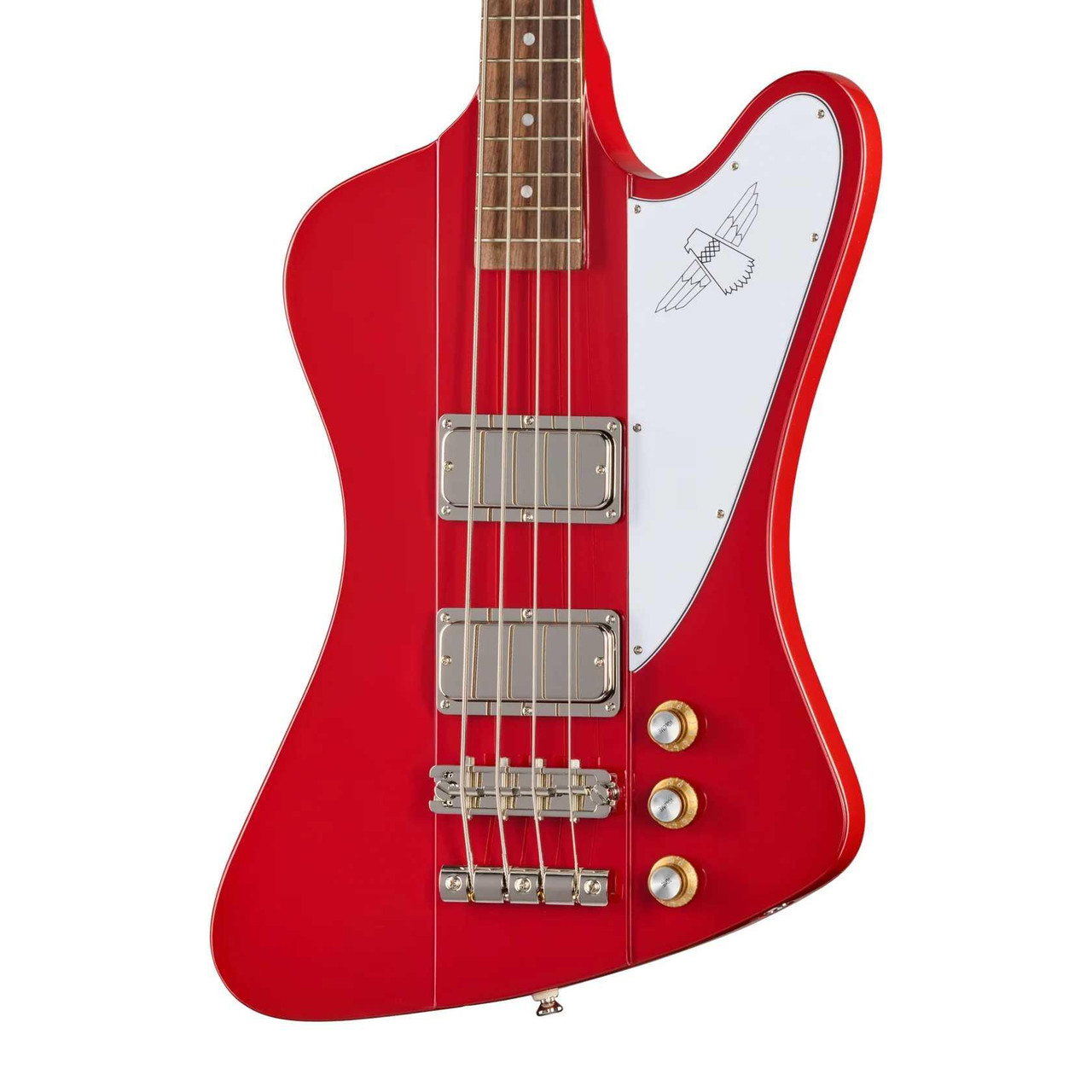Epiphone Inspired by Gibson Thunderbird '64 Bass Guitar in Ember Red