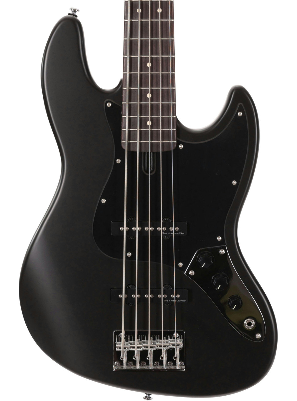 Sire Marcus Miller V3P Passive 5-String Bass Guitar in Satin Black Sire Marcus Miller V3P Passive 5-String Bass Guitar in Satin Black