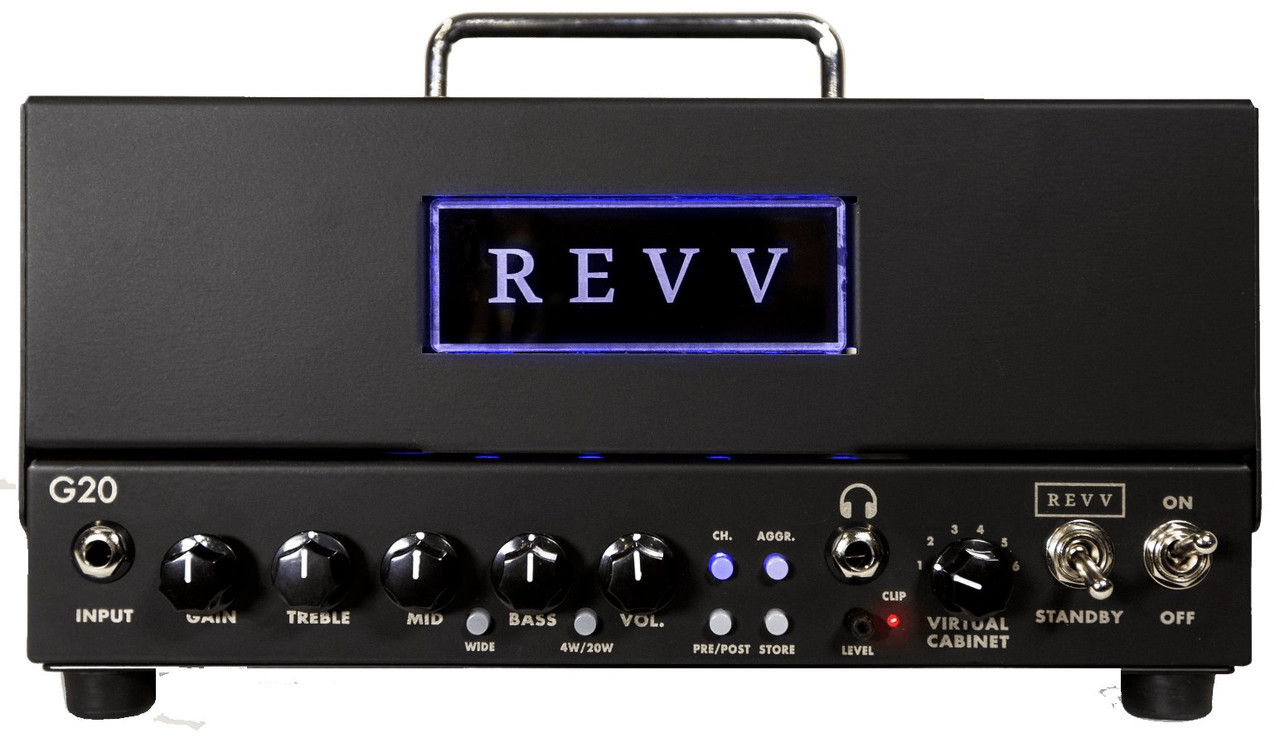 Revv G20 Lunchbox Tube Amp with Two notes Torpedo Reactive Load and Cab Sim Revv G20 Lunchbox Tube Amp with Two notes Torpedo Reactive Load and Cab Sim
