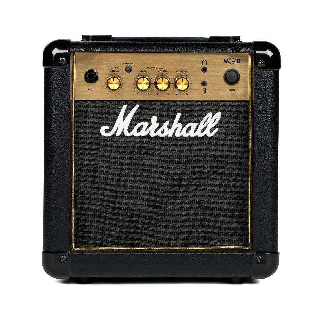 Marshall MG10G Black and Gold 10W Guitar Combo Marshall MG10G Black and Gold 10W Guitar Combo