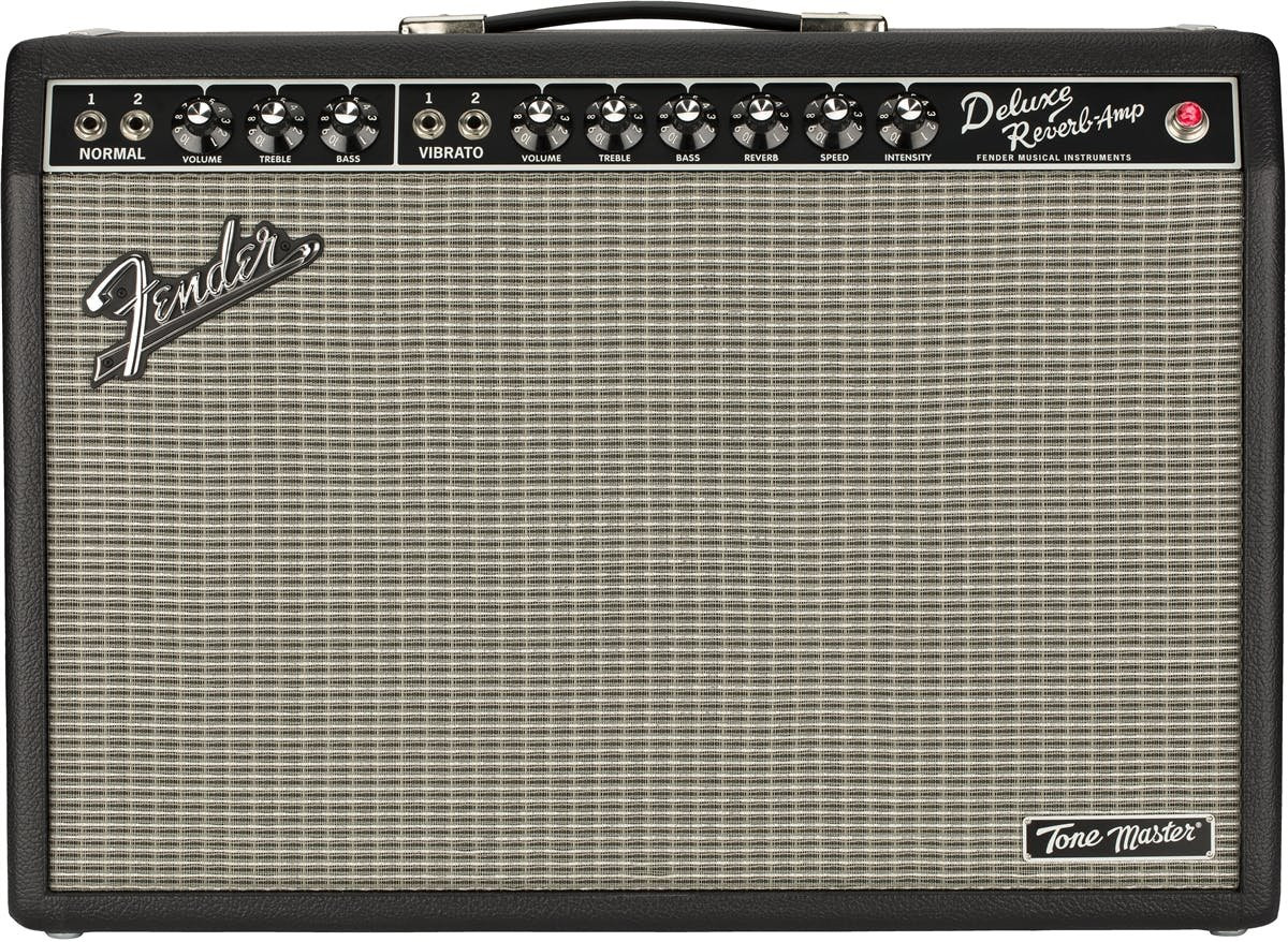 Fender Tone Master Deluxe Reverb Blonde Amplifier - Andertons