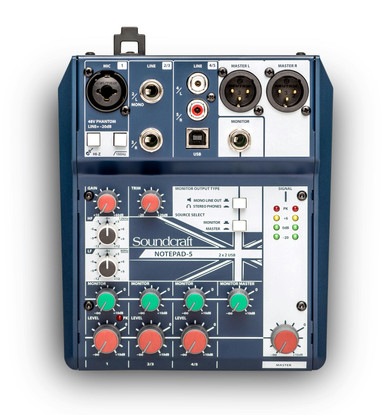 Soundcraft Notepad 8FX Mixer - Andertons Music Co.