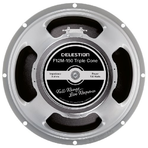 Celestion 150W 8 Ohm F12M-150 Triple Cone Speaker Celestion 150W 8 Ohm F12M-150 Triple Cone Speaker