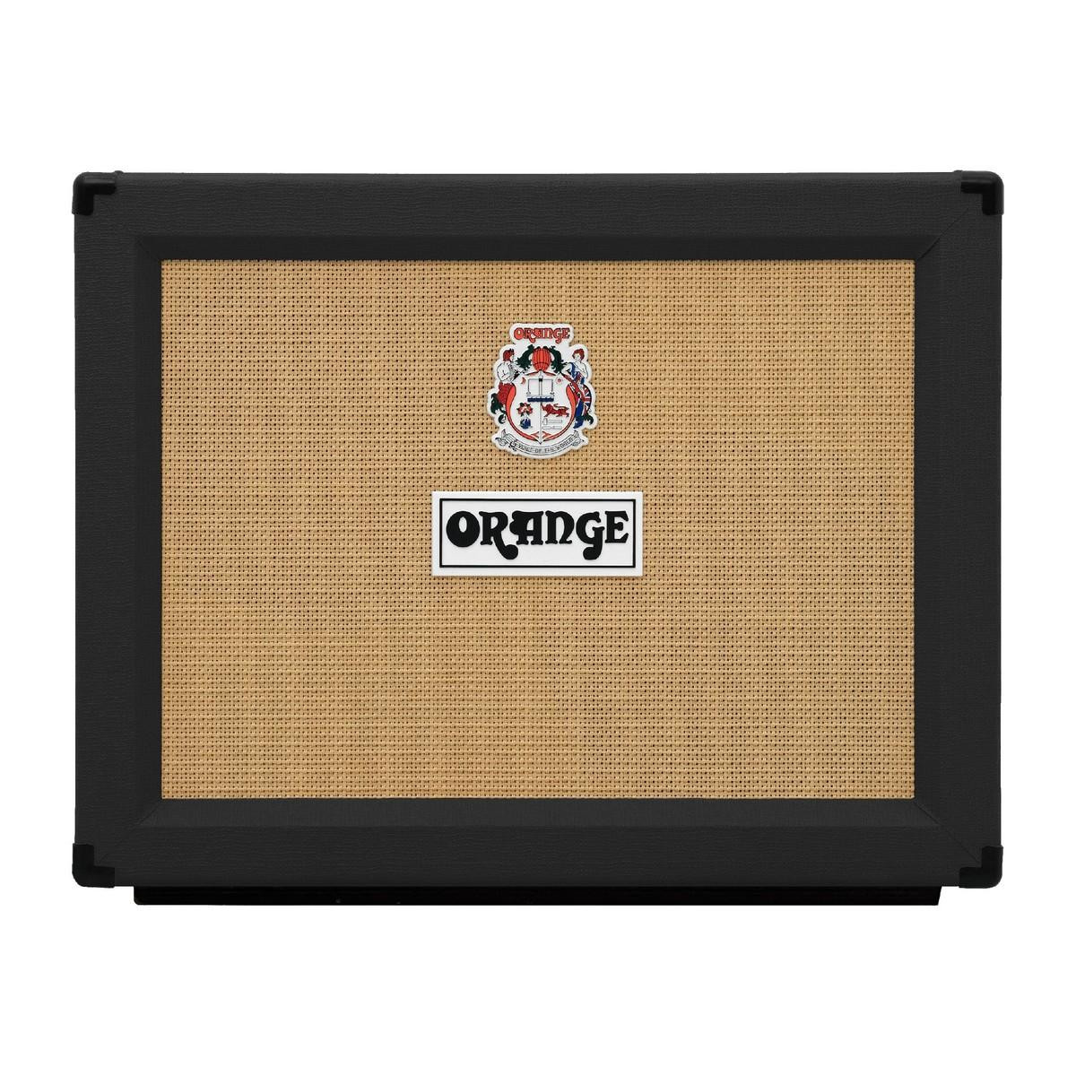 Orange PPC212OB 2x12 Open Back in Black