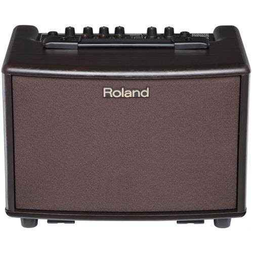 Roland AC33 Battery Powered Acoustic Guitar Amp | Rosewood Finish