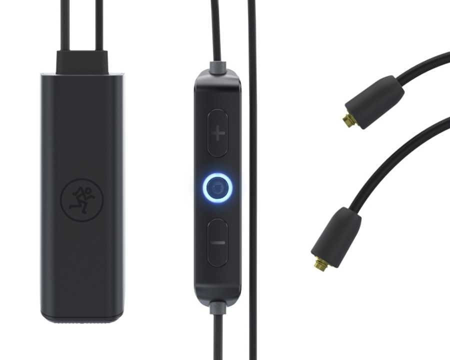 Mackie MP BTA Bluetooth Adapter with In-line Mic & Control for MP In-ear Monitors Mackie MP BTA Bluetooth Adapter with In-line Mic & Control for MP In-ear Monitors