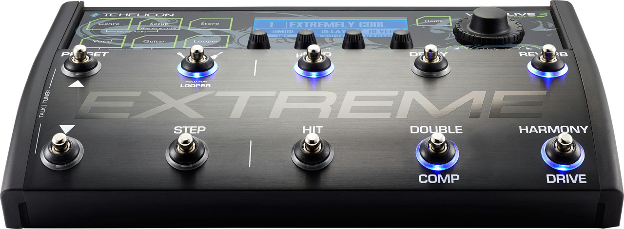 TC Helicon VoiceLive 3 Extreme Vocal & Guitar FX & Multi Looper TC Helicon VoiceLive 3 Extreme Vocal & Guitar FX & Multi Looper