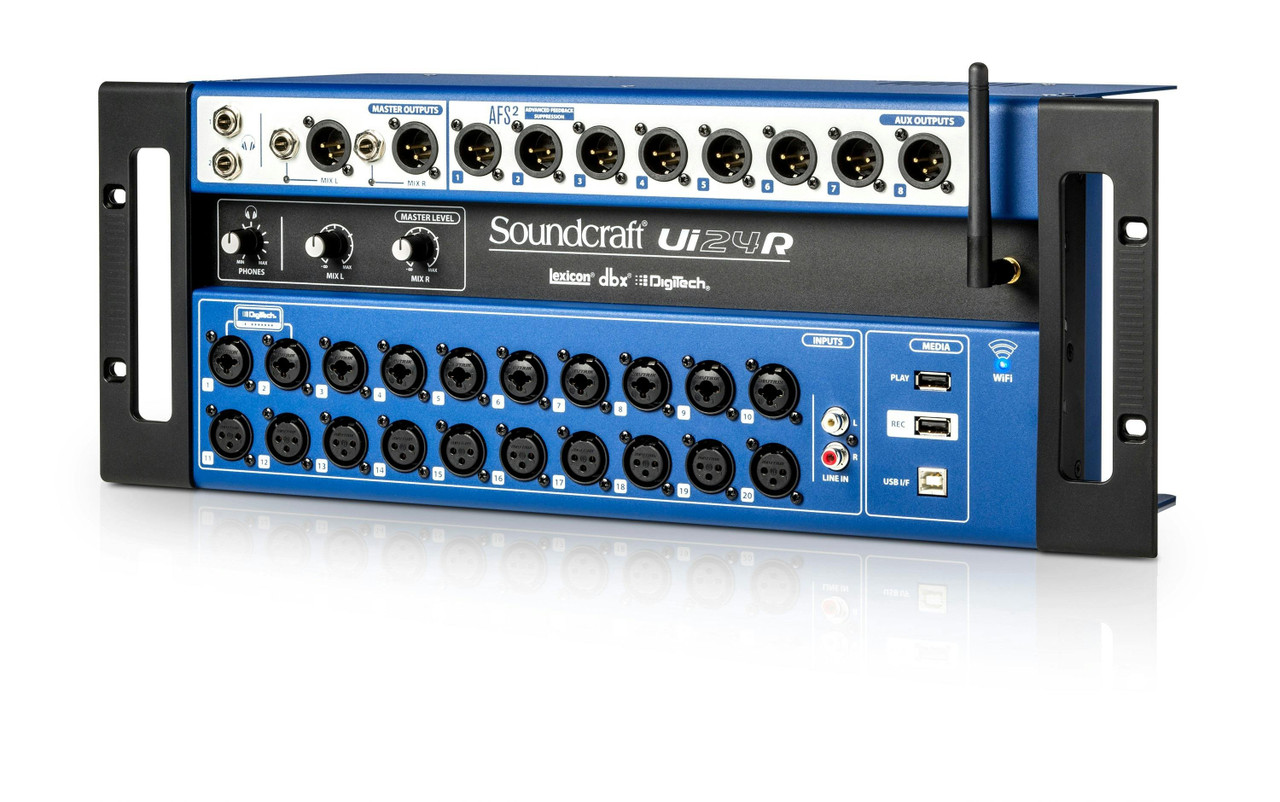 Soundcraft Ui24R - Digital Mixing & Multi-track Recording System