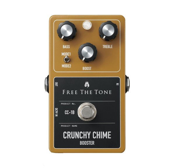 Free The Tone CC-1B Crunchy Chime Booster Pedal Free The Tone CC-1B Crunchy Chime Booster Pedal