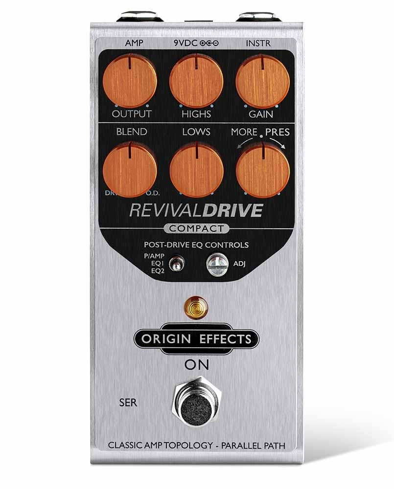 Origin Effects RevivalDRIVE Compact Overdrive Pedal Origin Effects RevivalDRIVE Compact Overdrive Pedal