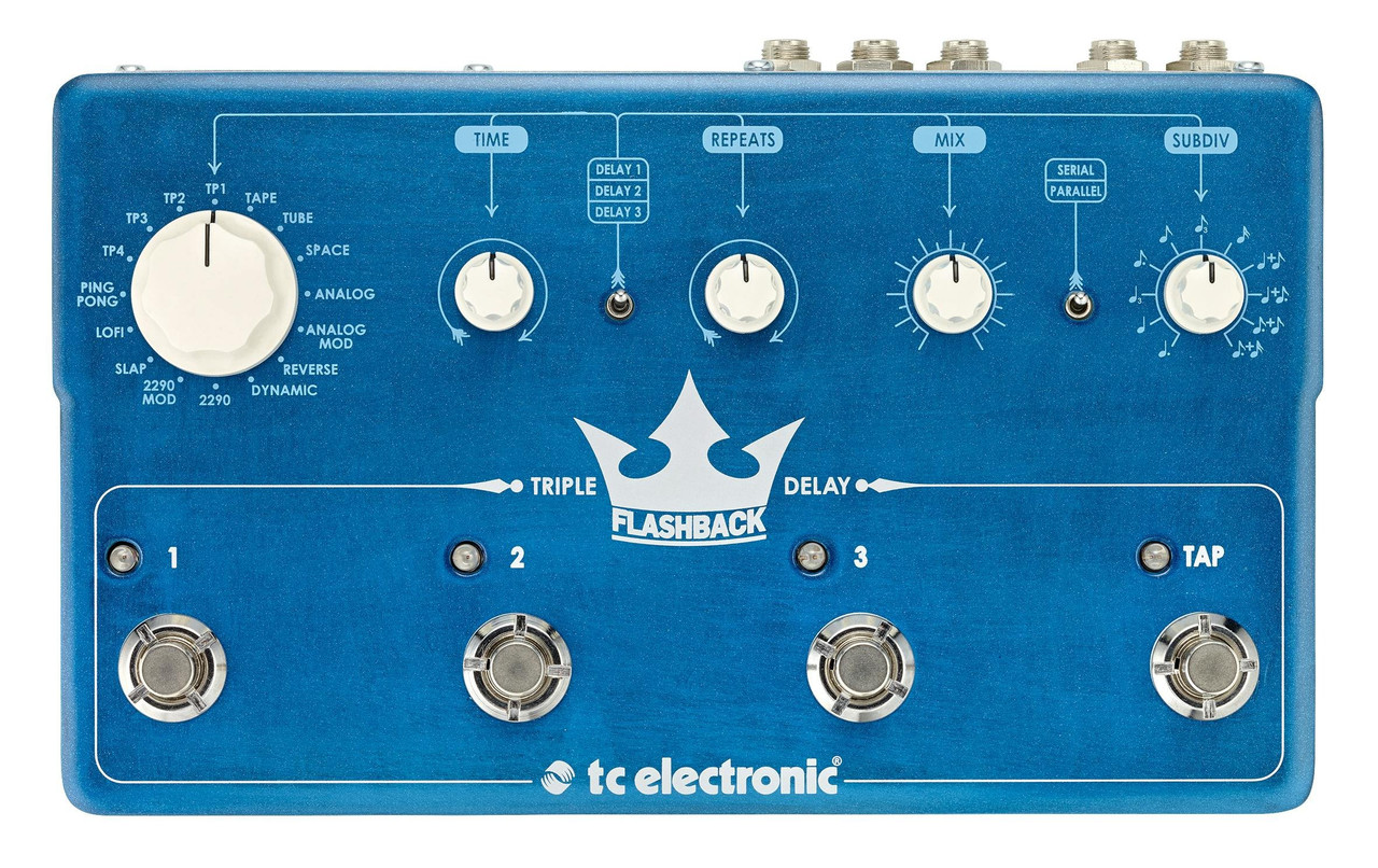 TC Electronic Flashback Triple Delay Pedal TC Electronic Flashback Triple Delay Pedal