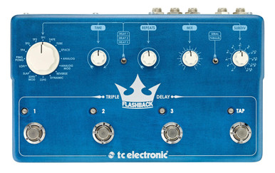 ギター tc electronic FLASHBACKK Delay and Loope 58563-flashback-triple-delay-