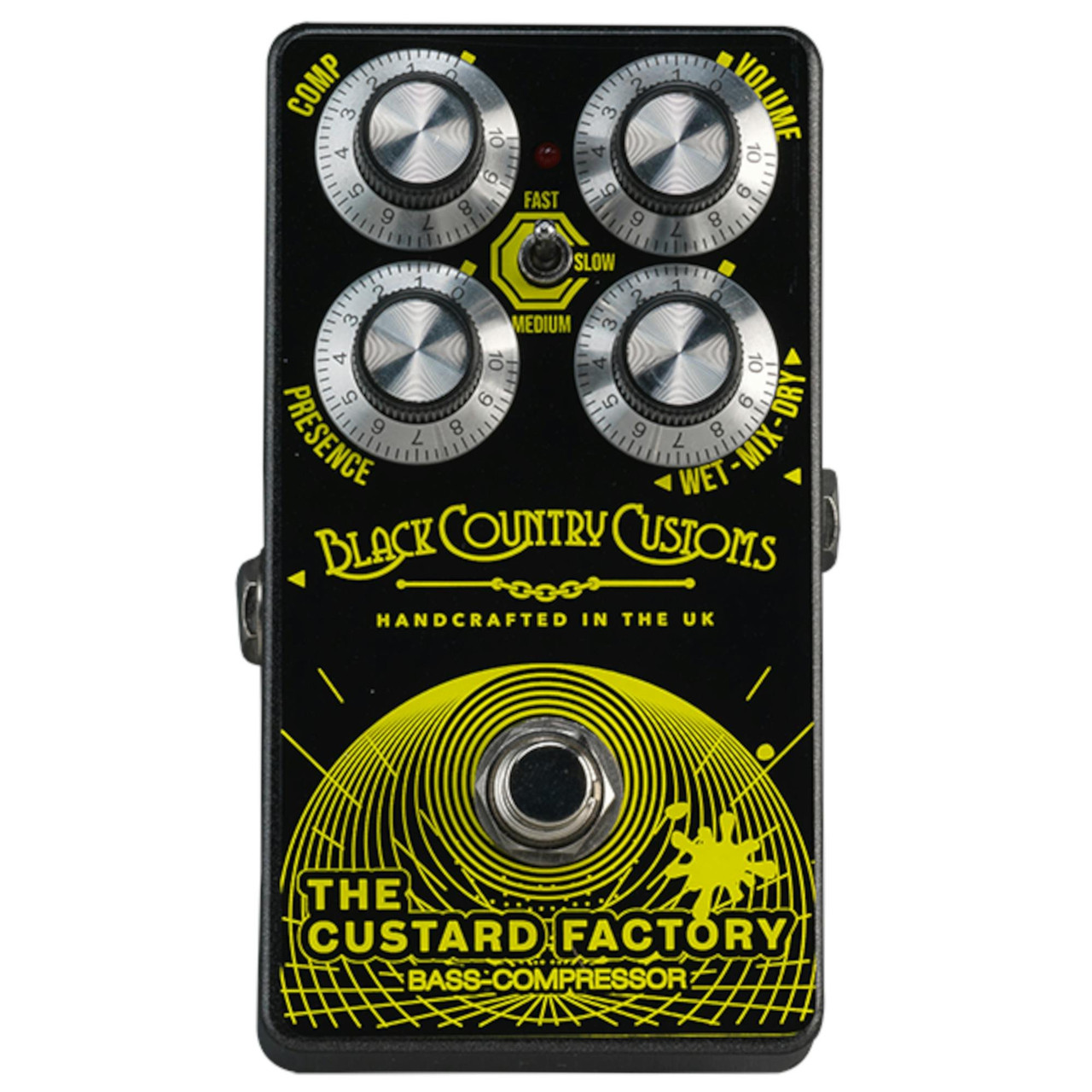 Black Country Customs by Laney The Custard Factory Bass Compressor Pedal Black Country Customs by Laney The Custard Factory Bass Compressor Pedal