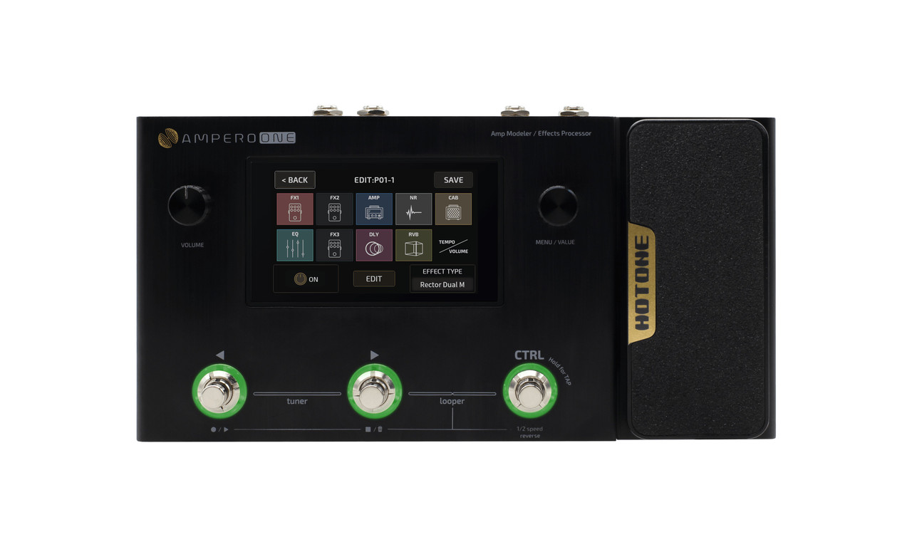 Hotone Ampero One Amp Modeller and Multi Effects Processor Hotone Ampero One Amp Modeller and Multi Effects Processor
