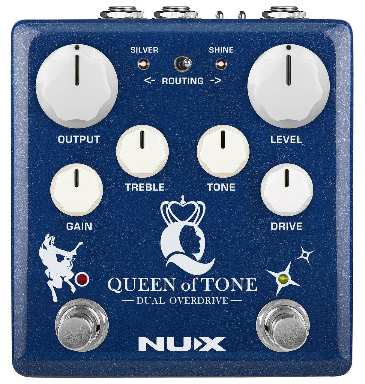 NUX NDO-6 Queen of Tone Overdrive Pedal NUX NDO-6 Queen of Tone Overdrive Pedal