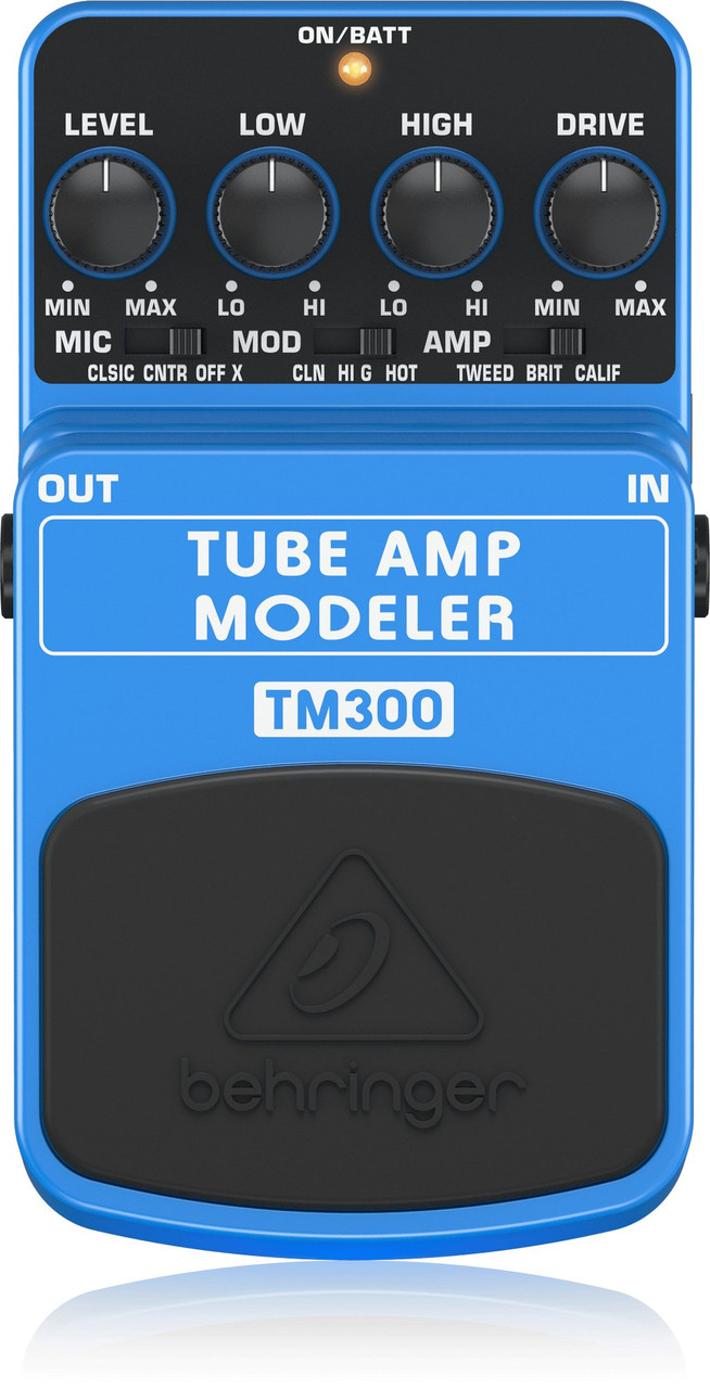 Behringer TM300 Tube Amp Modeler Pedal Behringer TM300 Tube Amp Modeler Pedal