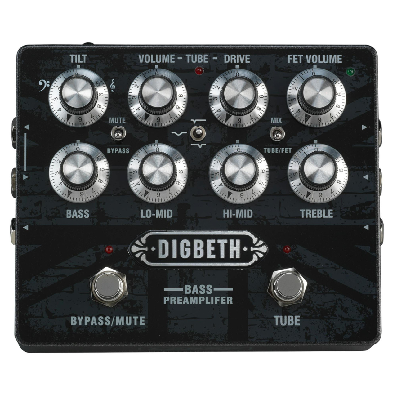 Origin Effects BassRIG '64 Black Panel Bass Overdrive & Preamp