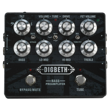 Walrus Audio Badwater Bass Preamp & D.I. Pedal - Andertons Walrus Audio Badwater Bass Preamp & D.I. Pedal - Andertons