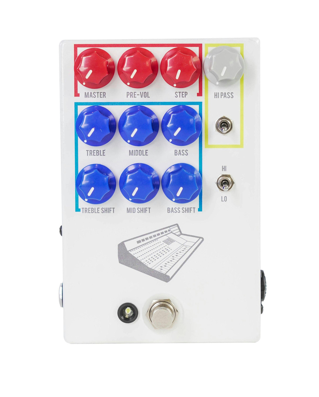 JHS Pedals Colour Box V2 10 Year Anniversary Preamp Pedal