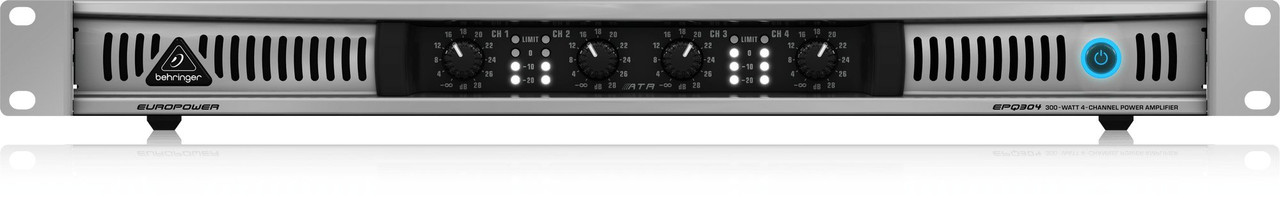 Behringer EPQ304 300-Watt 4-Channel Power Amplifier Behringer EPQ304 300-Watt 4-Channel Power Amplifier