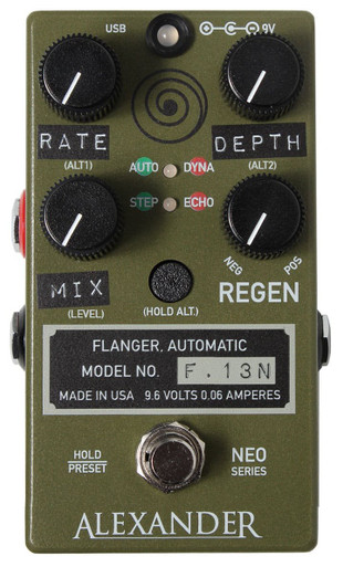 Alexander Pedals F-13 Neo Flanger Pedal - Andertons Music Co