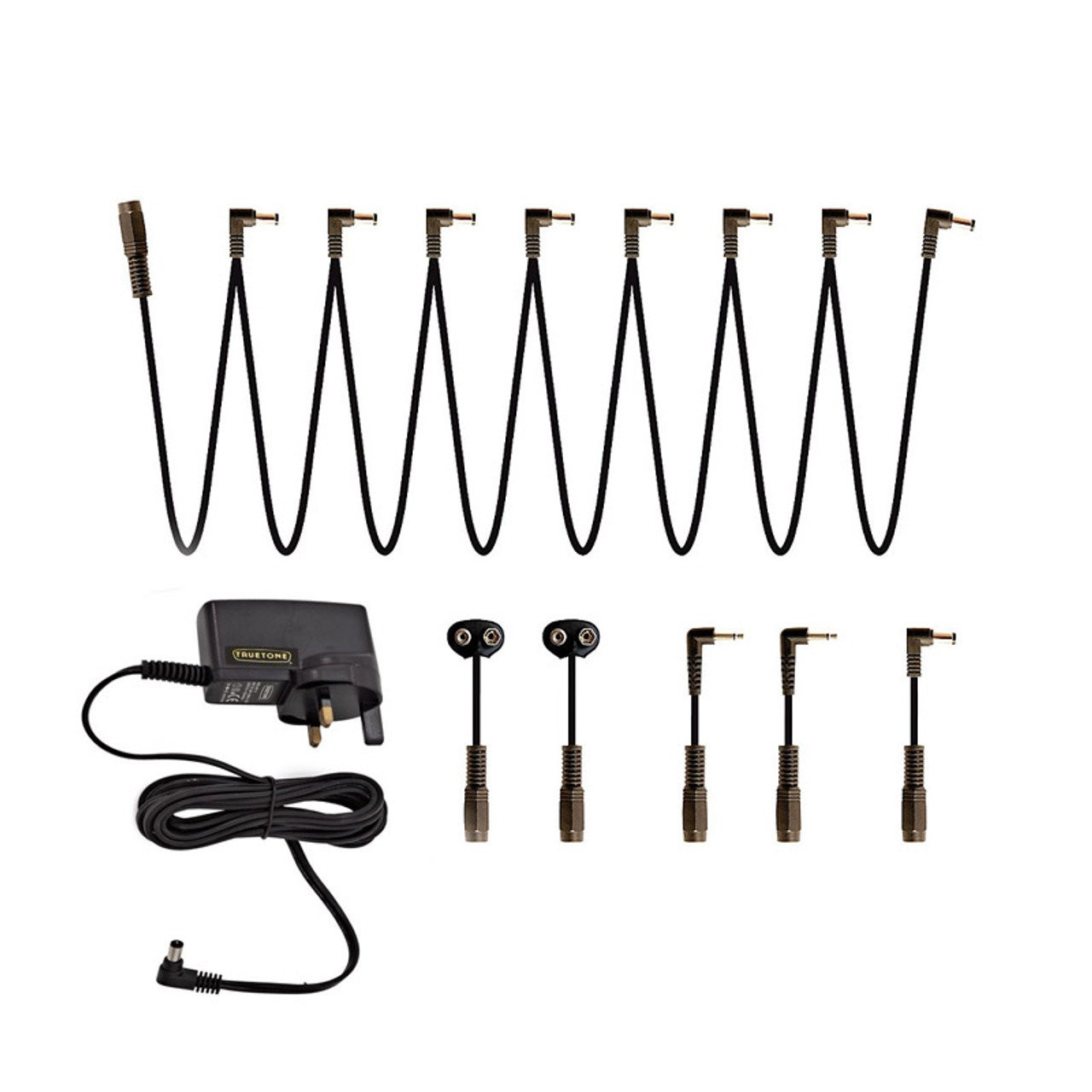 Truetone 1 Spot 9V Pedal Power Supply Combo Pack with Adaptors
