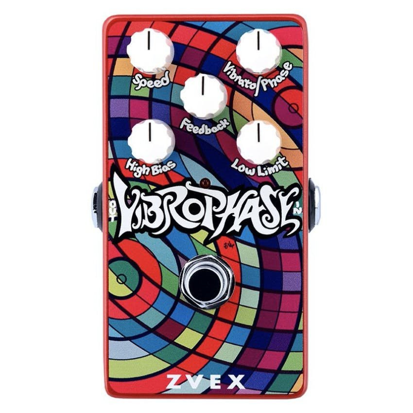 ZVEX Effects Vexter Vibrophase Vertical Vibrato & Phaser Pedal ZVEX Effects Vexter Vibrophase Vertical Vibrato & Phaser Pedal
