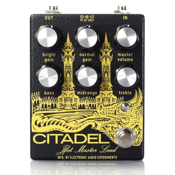 Electronic Audio Experiments Citadel JFET Master Lead Preamp Pedal Electronic Audio Experiments Citadel JFET Master Lead Preamp Pedal