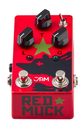 Jam Pedals Red Muck Fuzz Pedal - Andertons Music Co. Jam Pedals Red Muck Fuzz Pedal - Andertons Music Co.