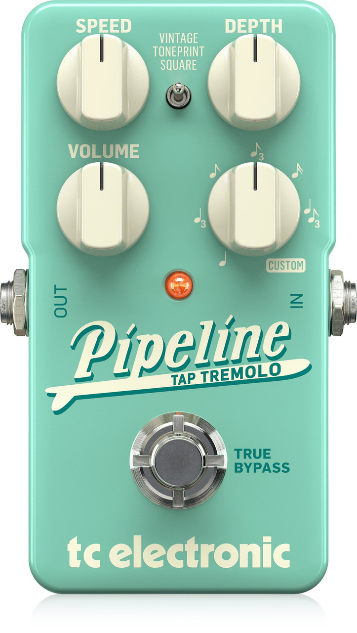 TC Electronic Pipeline Tap Tremolo Pedal TC Electronic Pipeline Tap Tremolo Pedal
