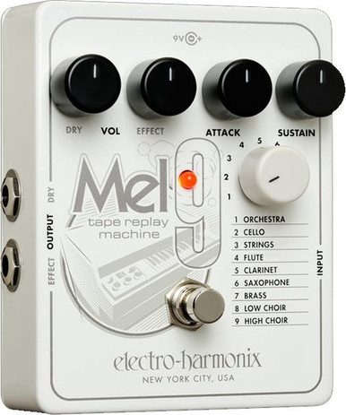 Electro Harmonix BASS9 Bass Machine Bass & Synth Pedal - Andertons
