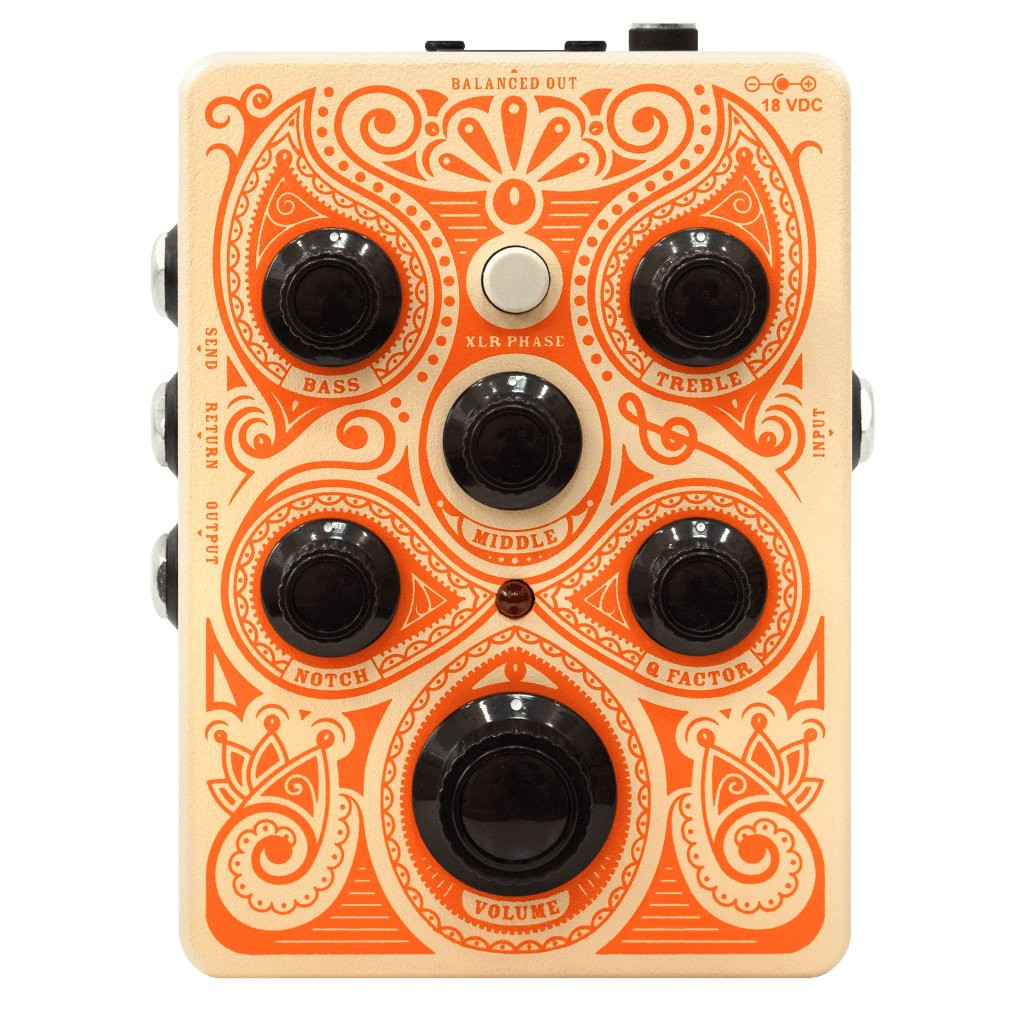 Orange Acoustic Pedal Preamp Pedal