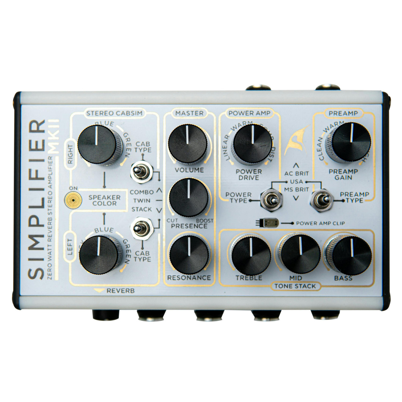 DSM & Humboldt Simplifier MkII Amp & Cab Simulator Pedal DSM & Humboldt Simplifier MkII Amp & Cab Simulator Pedal