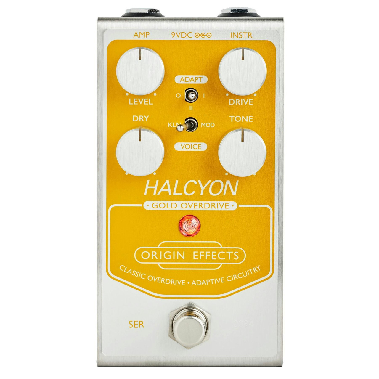 Origin Effects Halcyon Gold Overdrive Pedal Origin Effects Halcyon Gold Overdrive Pedal
